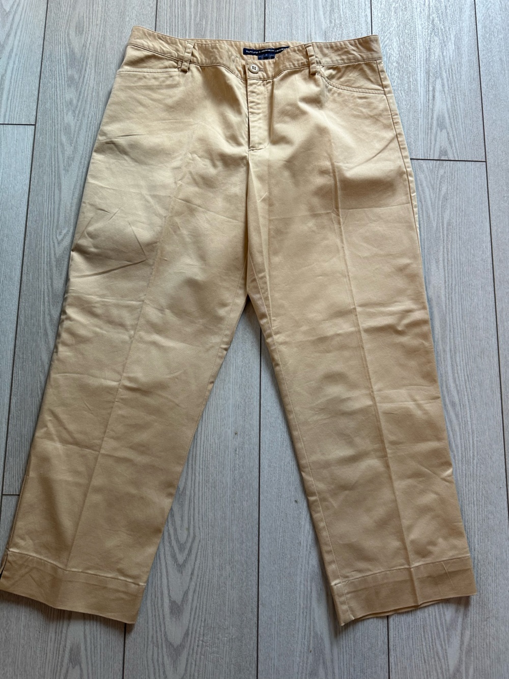 Ralph Lauren Beige/Tan Cotton Chinos
